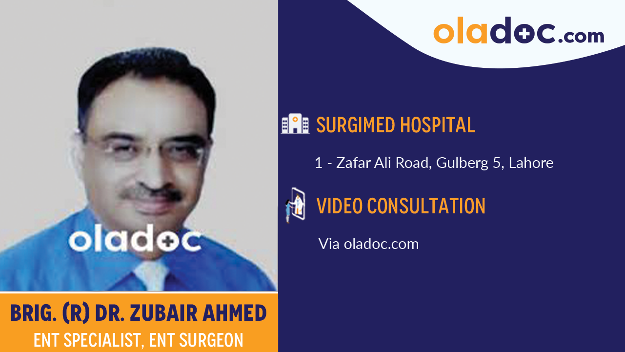 Practice location of Dr. Zubair Ahmed